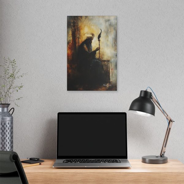 Majestic Canvas Art, Spiritual Wall Decor, Home Office Artwork, Gift for Art Lovers, Meditation Room Accent - Image 8