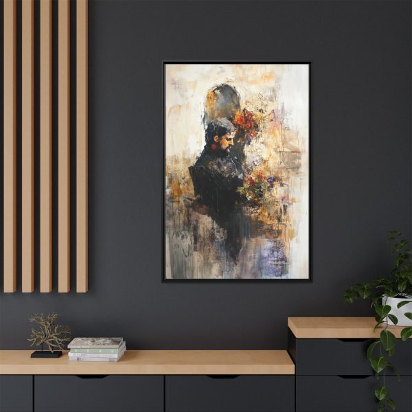 Framed Canvas Art Print, Abstract Wall Decor, Elegant Home Accent, Gift for Art Lovers, Gallery Wall Piece, Contemporary Design - Image 12