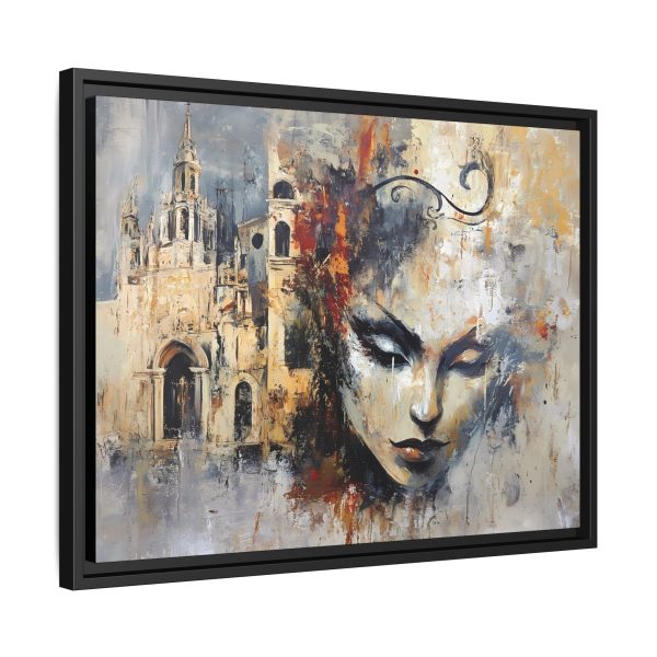 Abstract Framed Canvas Art, Multi-color Wall Decor, Contemporary Art, Home Decorations, Creative Gift Idea, Living Room Art - Image 2