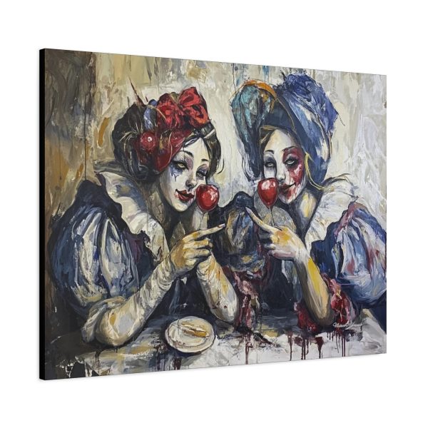 Darkly Whimsical Canvas Art, Creepy Painting, Surreal Home Decor, Unique Gift for Art Lovers, Halloween Decoration - Image 18