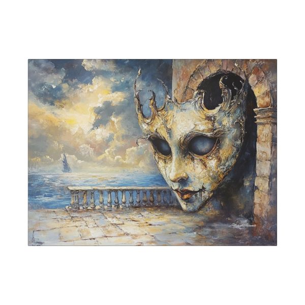 Artistic Mask Canvas Art, Wall Decor, Home Decoration, Gift for Art Lovers, Unique Canvas for Living Room, Contemporary Artwork - Image 5