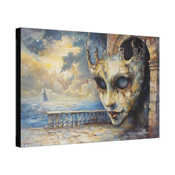 Artistic Mask Canvas Art, Wall Decor, Home Decoration, Gift for Art Lovers, Unique Canvas for Living Room, Contemporary Artwork - Image 4
