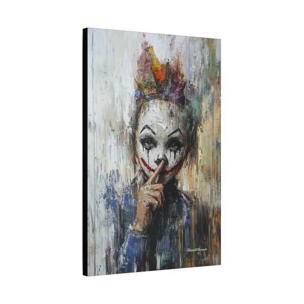 Whimsical Clown Wall Art, Fine Art Canvas Print for Home Decor, Unique Gift for Art Lovers, Playful Room Decoration - Image 18