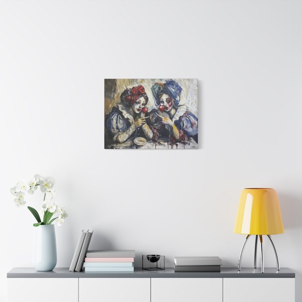 Darkly Whimsical Canvas Art, Creepy Painting, Surreal Home Decor, Unique Gift for Art Lovers, Halloween Decoration - Image 11