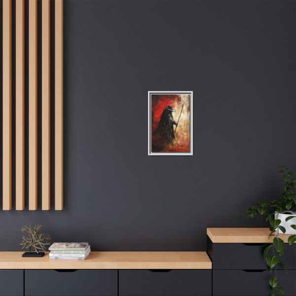 Mysterious Framed Canvas Art, Gothic Wall Decor, Dark Fantasy Art, Home Aesthetic, Unique Gift for Art Lovers, Halloween Decor - Image 48