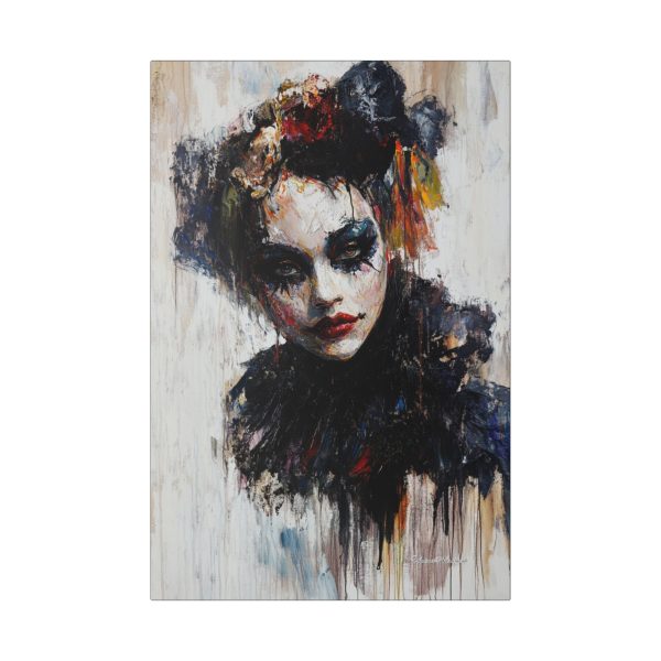 Artistic Wall Canvas, Modern Home Decor, Unique Artwork, Gallery Wall Art, Gift for Art Lovers, Abstract Portrait, Trendy Room Decor - Image 9