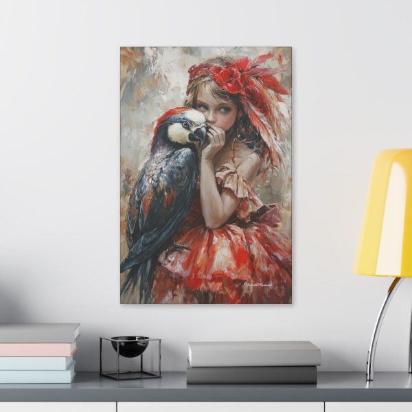 Canvas Art Print, Whimsical Wall Decor, Kids Room Art, Bird Lover Gift, Vibrant Home Decor - Image 11