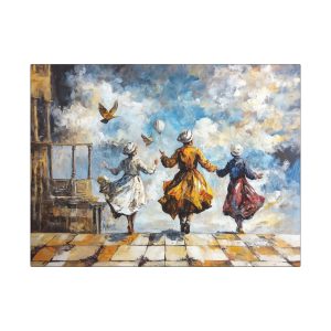Vibrant Canvas Art Wraps - Colorful Wall Decor, Home Decoration, Gift for Art Lovers, Inspirational Art, Elegant Living Room Accent