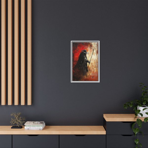 Mysterious Framed Canvas Art, Gothic Wall Decor, Dark Fantasy Art, Home Aesthetic, Unique Gift for Art Lovers, Halloween Decor - Image 60