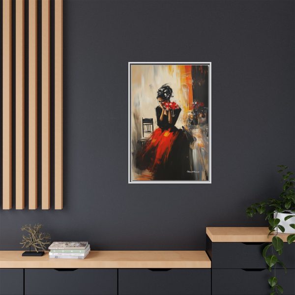 Elegant Framed Canvas Art - Emotional Portrait, Wall Decor, Home Decor, Gift for Art Lovers, Special Occasions - Image 28