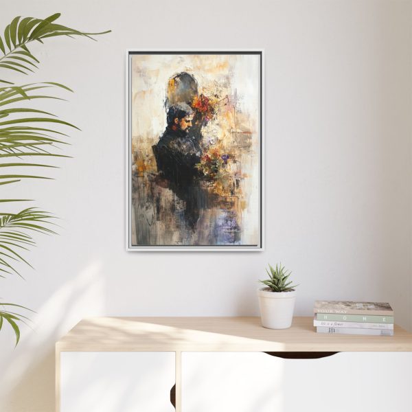Framed Canvas Art Print, Abstract Wall Decor, Elegant Home Accent, Gift for Art Lovers, Gallery Wall Piece, Contemporary Design - Image 19
