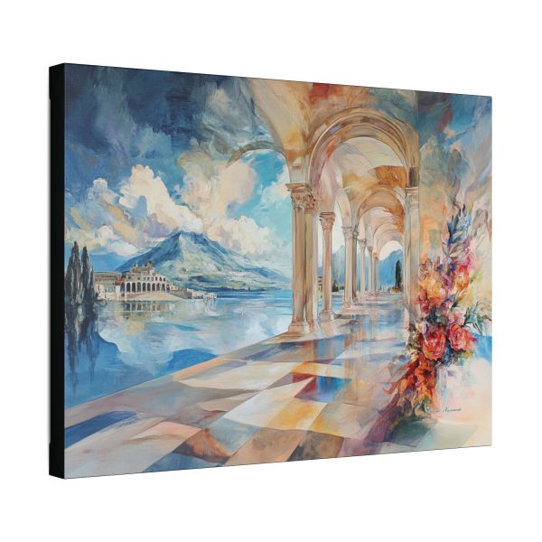 Vibrant Stretched Canvas Art, Colorful Wall Decor, Home Aesthetic, Gift for Art Lovers, Living Room Wall Art, Abstract Landscape Prints - Image 9