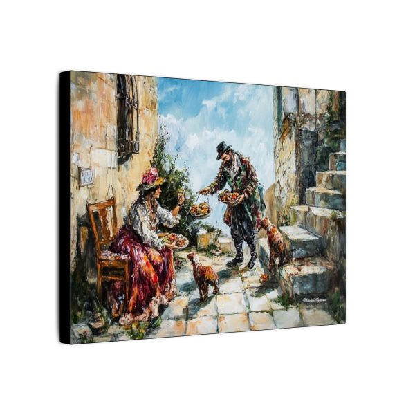 Charming Stretched Canvas Art Print, Wall Decor, Home Decoration, Country Scene, Unique Gift for Art Lovers, Farmhouse Style - Image 2