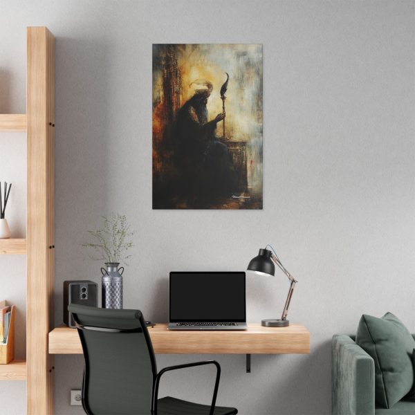 Majestic Canvas Art, Spiritual Wall Decor, Home Office Artwork, Gift for Art Lovers, Meditation Room Accent - Image 20