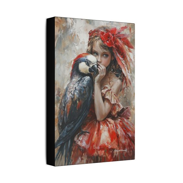 Canvas Art Print, Whimsical Wall Decor, Kids Room Art, Bird Lover Gift, Vibrant Home Decor - Image 2