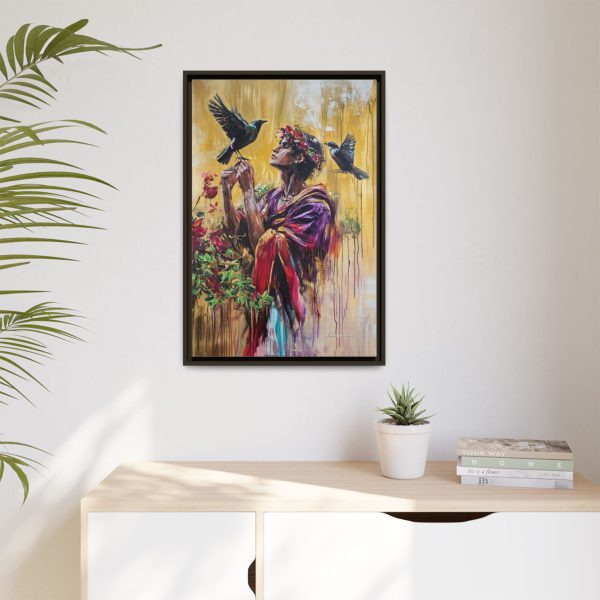 Vibrant Framed Wall Art Print, Colorful Home Decor, Inspirational Canvas, Gift for Art Lovers, Bohemian Style Wall Decor, [...] - Image 15