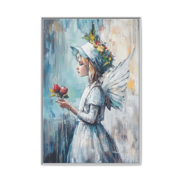 Whimsical Fairy Art Print, Colorful Home Decor, Kids Room Wall Art, Unique Gift, Magical Framed Canvas - Image 69