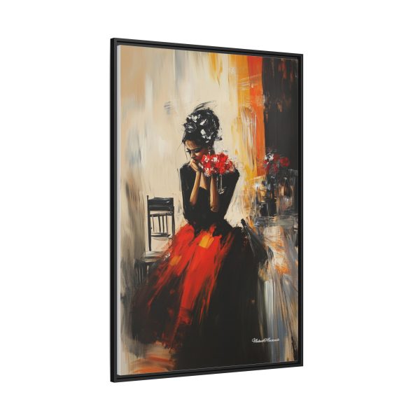 Elegant Framed Canvas Art - Emotional Portrait, Wall Decor, Home Decor, Gift for Art Lovers, Special Occasions - Image 10