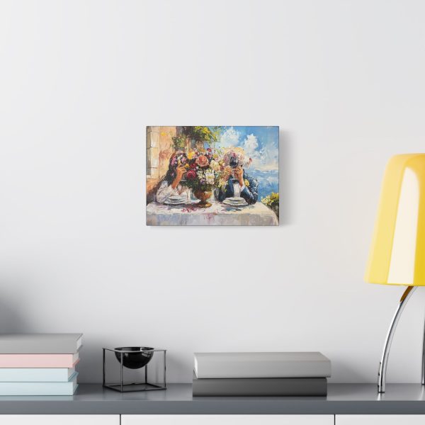 Romantic Canvas Art, Love Decor, Wedding Gift, Kitchen Wall Art, Couple Art Print, Home Decor, Gift for Couple - Image 3