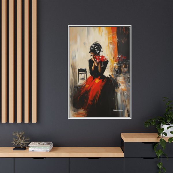 Elegant Framed Canvas Art - Emotional Portrait, Wall Decor, Home Decor, Gift for Art Lovers, Special Occasions - Image 36