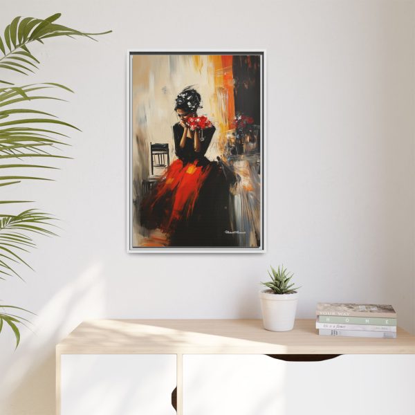Elegant Framed Canvas Art - Emotional Portrait, Wall Decor, Home Decor, Gift for Art Lovers, Special Occasions - Image 19