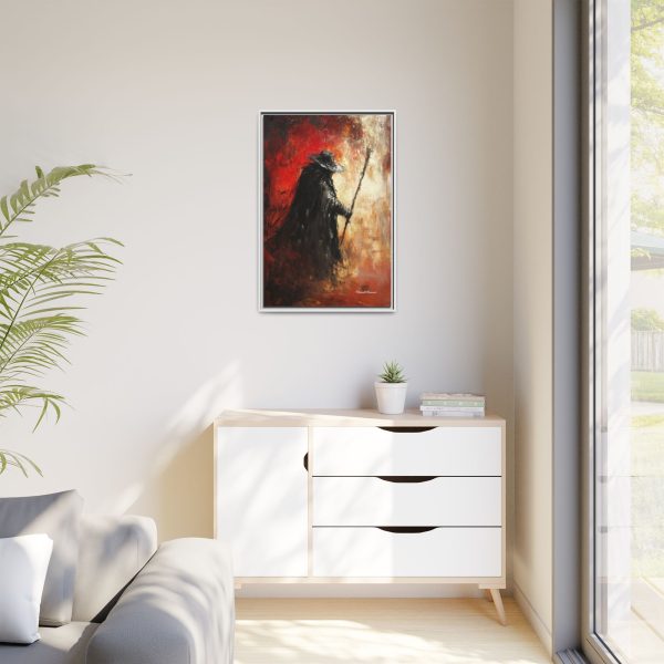 Mysterious Framed Canvas Art, Gothic Wall Decor, Dark Fantasy Art, Home Aesthetic, Unique Gift for Art Lovers, Halloween Decor - Image 27