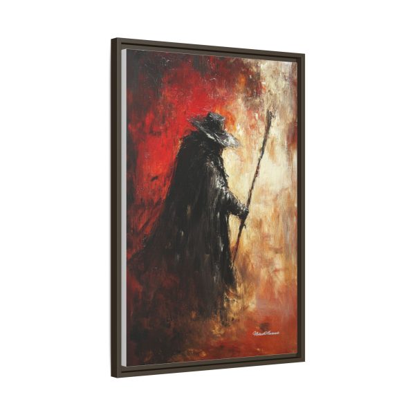 Mysterious Framed Canvas Art, Gothic Wall Decor, Dark Fantasy Art, Home Aesthetic, Unique Gift for Art Lovers, Halloween Decor - Image 14