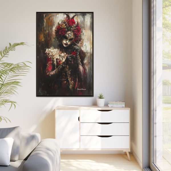 Gothic Art Print, Wall Decor, Unique Framed Artwork, Vibrant Canvas, Home Decoration, Halloween Vibes, Boho Chic - Image 67