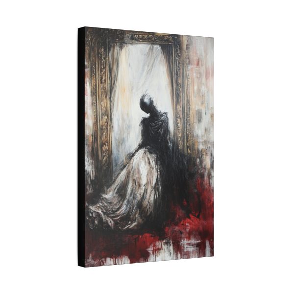 Moody Art Canvas Print, Gothic Wall Decor, Halloween Home Accent, Dark Aesthetic Artwork, Unique Gift for Art Lovers - Image 10