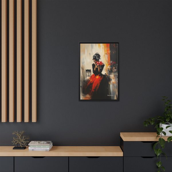 Elegant Framed Canvas Art - Emotional Portrait, Wall Decor, Home Decor, Gift for Art Lovers, Special Occasions - Image 4