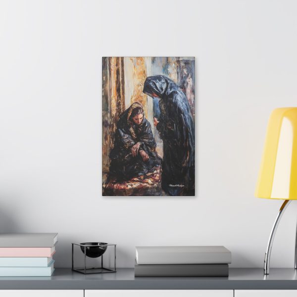 Emotive Stretched Canvas Art, Inspirational Wall Decor for Home, Unique Gifts for Art Lovers, Spiritual Gallery Wall Piece, Elegant [...] - Image 7
