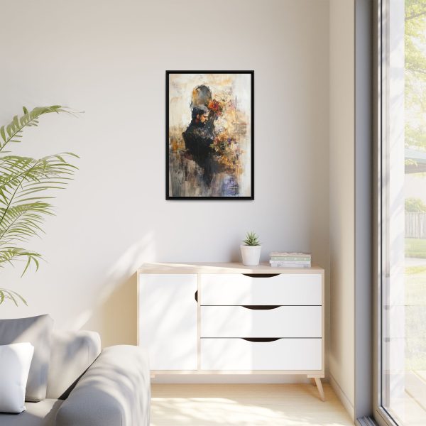 Framed Canvas Art Print, Abstract Wall Decor, Elegant Home Accent, Gift for Art Lovers, Gallery Wall Piece, Contemporary Design - Image 7