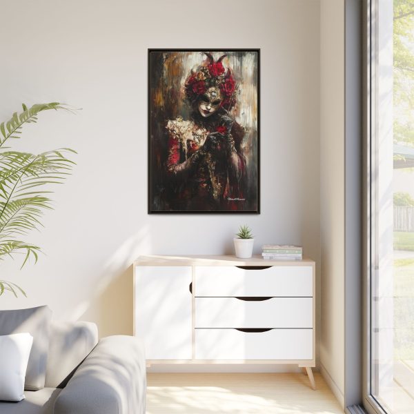 Gothic Art Print, Wall Decor, Unique Framed Artwork, Vibrant Canvas, Home Decoration, Halloween Vibes, Boho Chic - Image 31