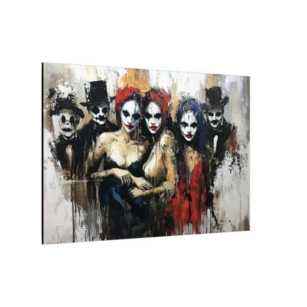 Dramatic Canvas Art Print, Modern Wall Decor, Unique Home Decoration, Abstract Artwork, Great for Halloween or Parties - Image 9