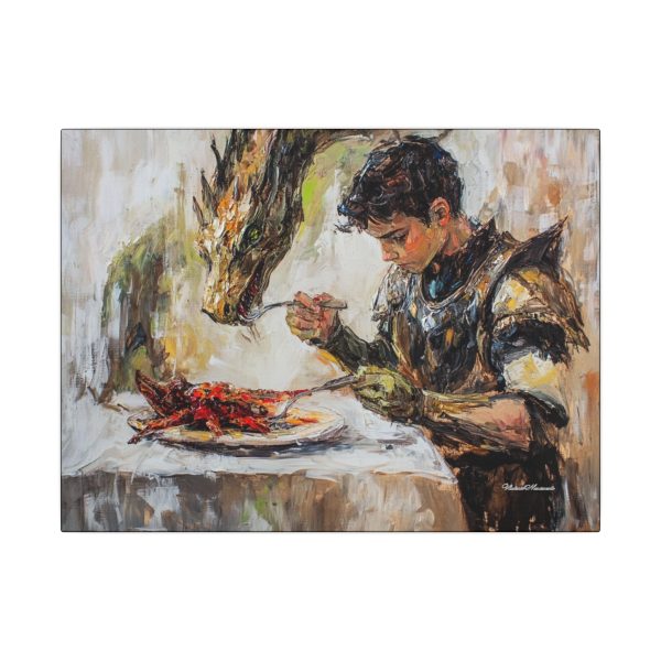Fantasy Art Canvas Print, Dragon Lover Home Decor, Unique Wall Art for Dungeons & Dragons, Gamers Gift, Mythical Creatures - Image 5