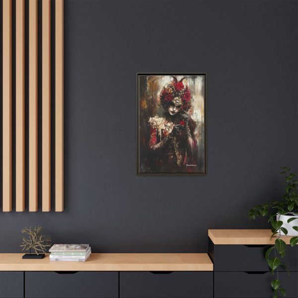 Gothic Art Print, Wall Decor, Unique Framed Artwork, Vibrant Canvas, Home Decoration, Halloween Vibes, Boho Chic - Image 16