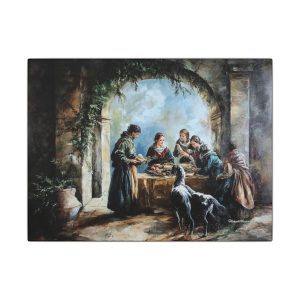 Artistic Canvas Wall Art, Stretched Canvas Print, Home Decor, Vintage Scene, Gift for Art Lovers, Gallery Wall