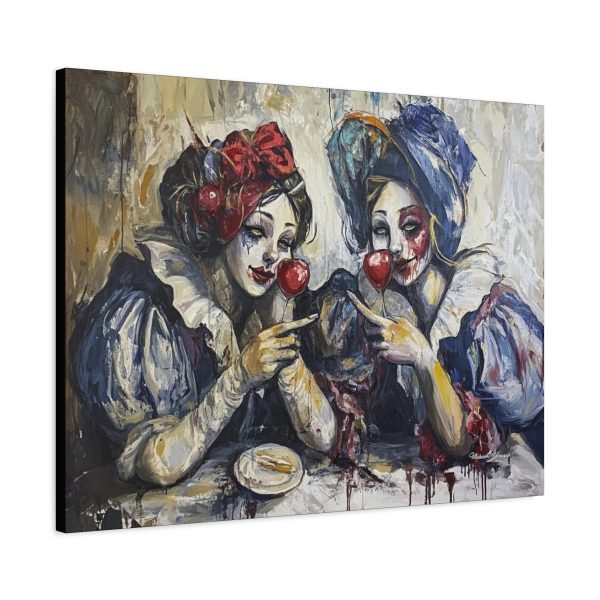 Darkly Whimsical Canvas Art, Creepy Painting, Surreal Home Decor, Unique Gift for Art Lovers, Halloween Decoration - Image 14