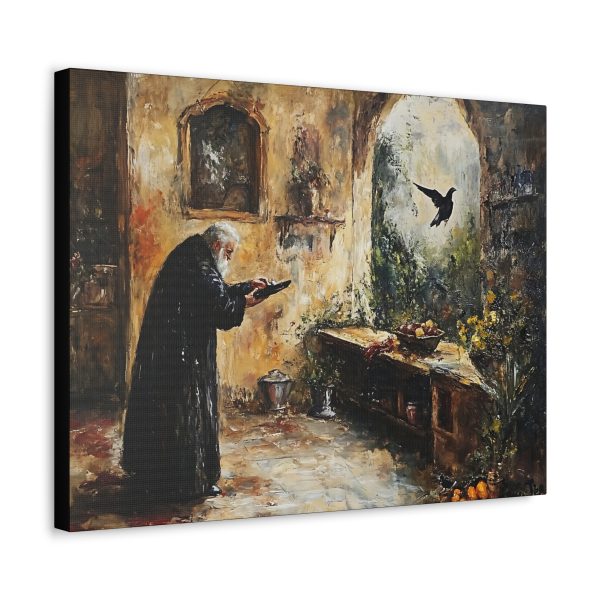 Spiritual Serenity Stretched Canvas Art, Cozy Home Decor, Inspirational Wall Art, Perfect Gift for Meditation, Housewarming, and Holidays - Image 6