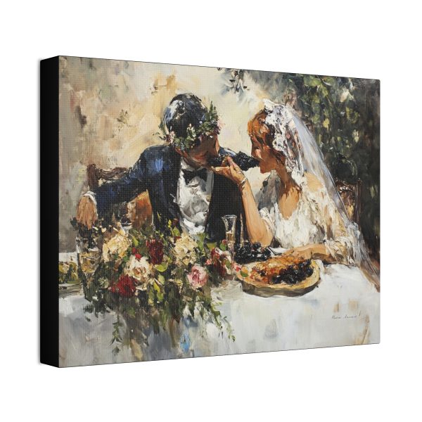 Romantic Wedding Canvas Art, Perfect for Home Decor, Anniversary Gift, Wedding Gift, Love Wall Art, Canvas Painting - Image 2