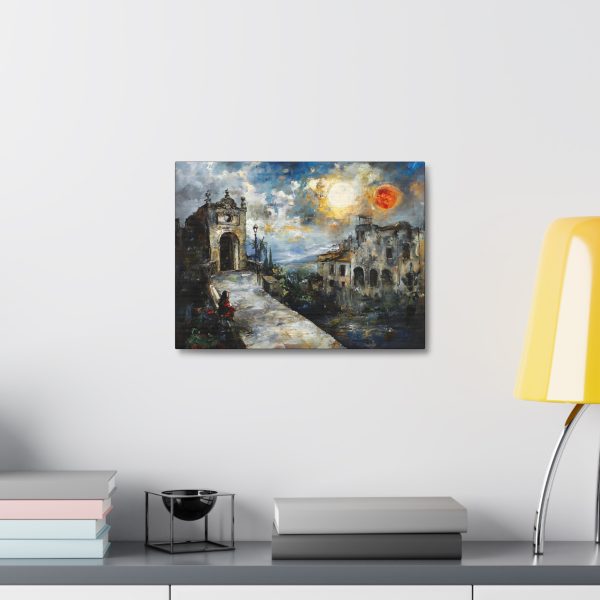 Stretched Canvas Art Print, Vibrant Landscape Decor, Home Wall Art, Gift for Art Lovers, Unique Room Accent, Art Collector's Piece - Image 4