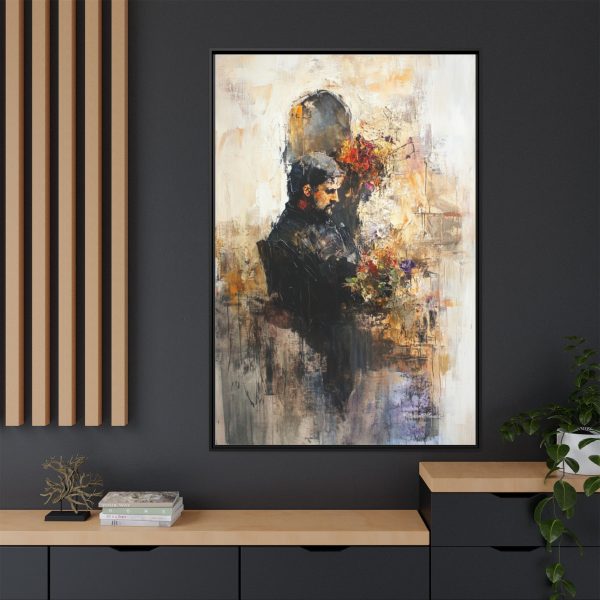 Framed Canvas Art Print, Abstract Wall Decor, Elegant Home Accent, Gift for Art Lovers, Gallery Wall Piece, Contemporary Design - Image 64