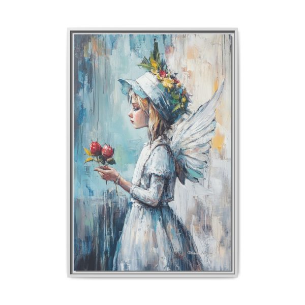Whimsical Fairy Art Print, Colorful Home Decor, Kids Room Wall Art, Unique Gift, Magical Framed Canvas - Image 25