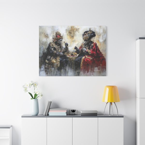 Regal Couple Canvas Art, Wall Decor, Artwork for Living Room, Unique Gift, Home Decoration, Gallery Style - Image 23