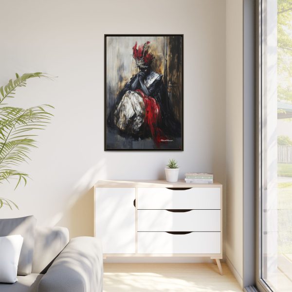 Elegant Framed Canvas Art, Contemporary Wall Decor, Living Room Art, Unique Gift, Home Aesthetic, Modern Art Print, Multi-color Artwork - Image 43