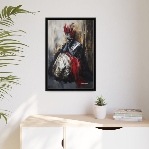 Elegant Framed Canvas Art, Contemporary Wall Decor, Living Room Art, Unique Gift, Home Aesthetic, Modern Art Print, Multi-color Artwork - Image 7