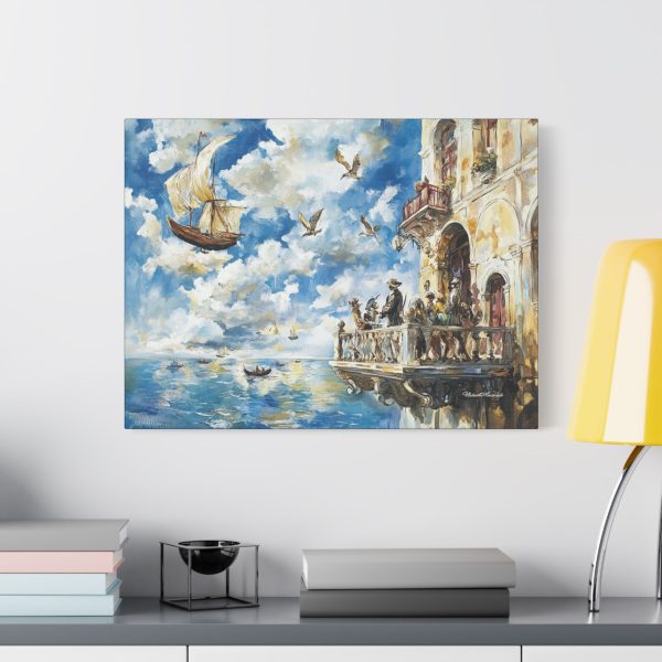 Beautiful Seascape Art Print, Nautical Wall Decor, Ocean Landscape Canvas, Coastal Home Decor, Sailing Art for Sea Lovers - Image 11