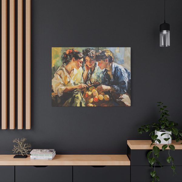 Canvas Art Print, Friends Gathering, Home Decor Wall Art, Gallery Wrapped, Colorful Still Life, Gift for Art Lovers - Image 20