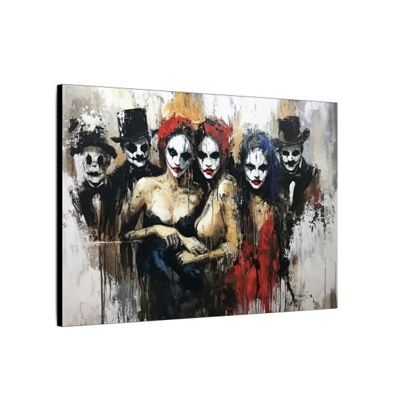 Dramatic Canvas Art Print, Modern Wall Decor, Unique Home Decoration, Abstract Artwork, Great for Halloween or Parties - Image 8