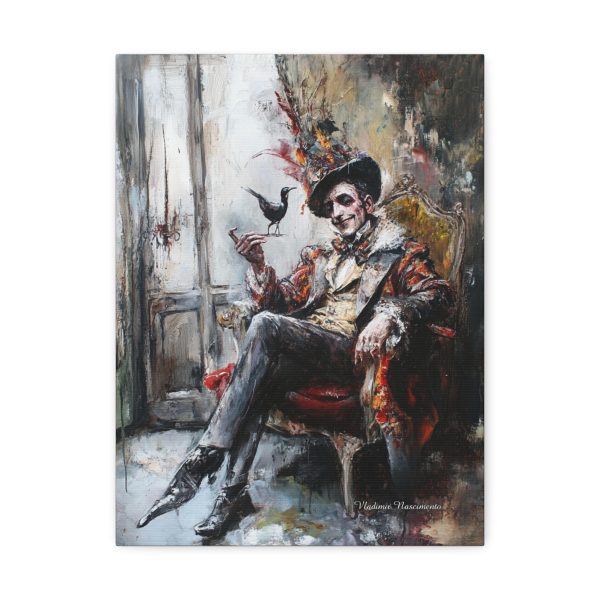 Elegant Stretched Canvas Art - Vintage Charm, Home Décor, Wall Decor, Gift, Art for Living Room